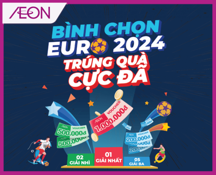 BÌNH CHỌN EURO 2024 TRÚNG QUÀ CỰC ĐÃ