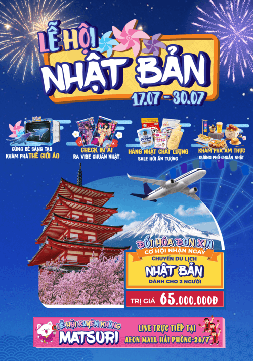 Lễ hội Nhật Bản 17.07-30.07